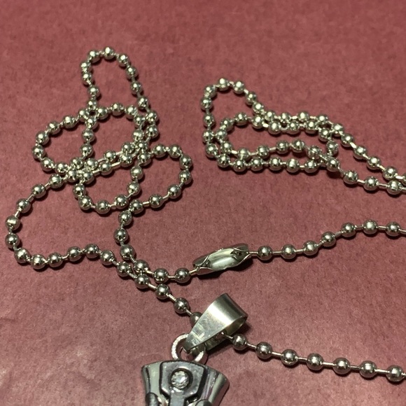 Men’s black and silver cross - Picture 6 of 7